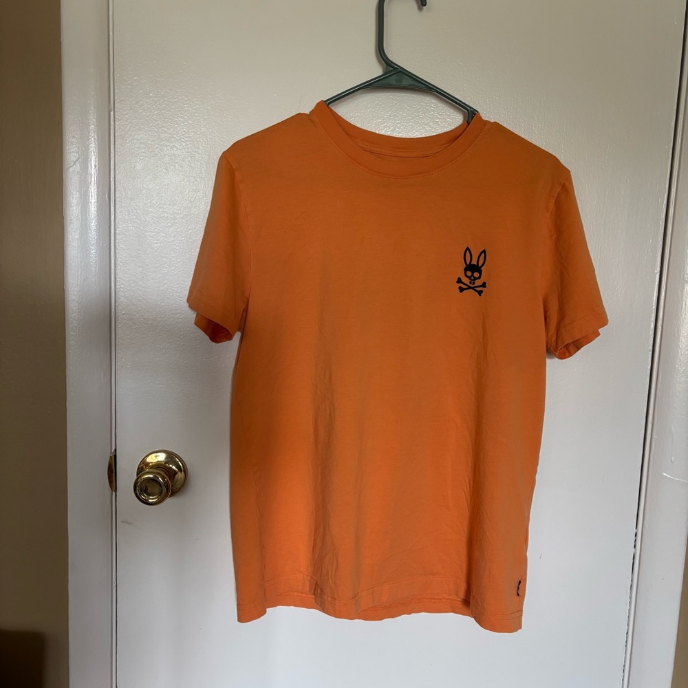 Psycho Bunny Orange Graphic Tee